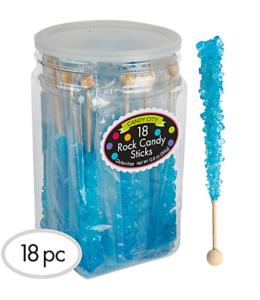 Blue rock candy